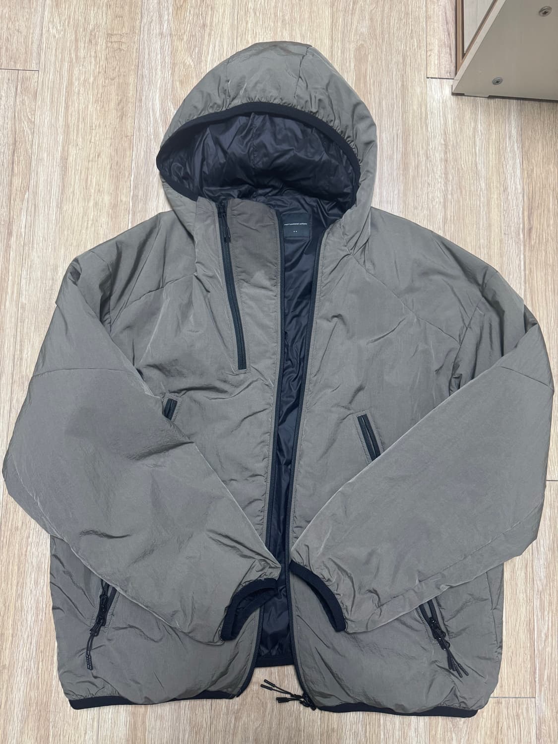 [2] 모이프 23aw 더블집 파카 스톤 상품이미지5