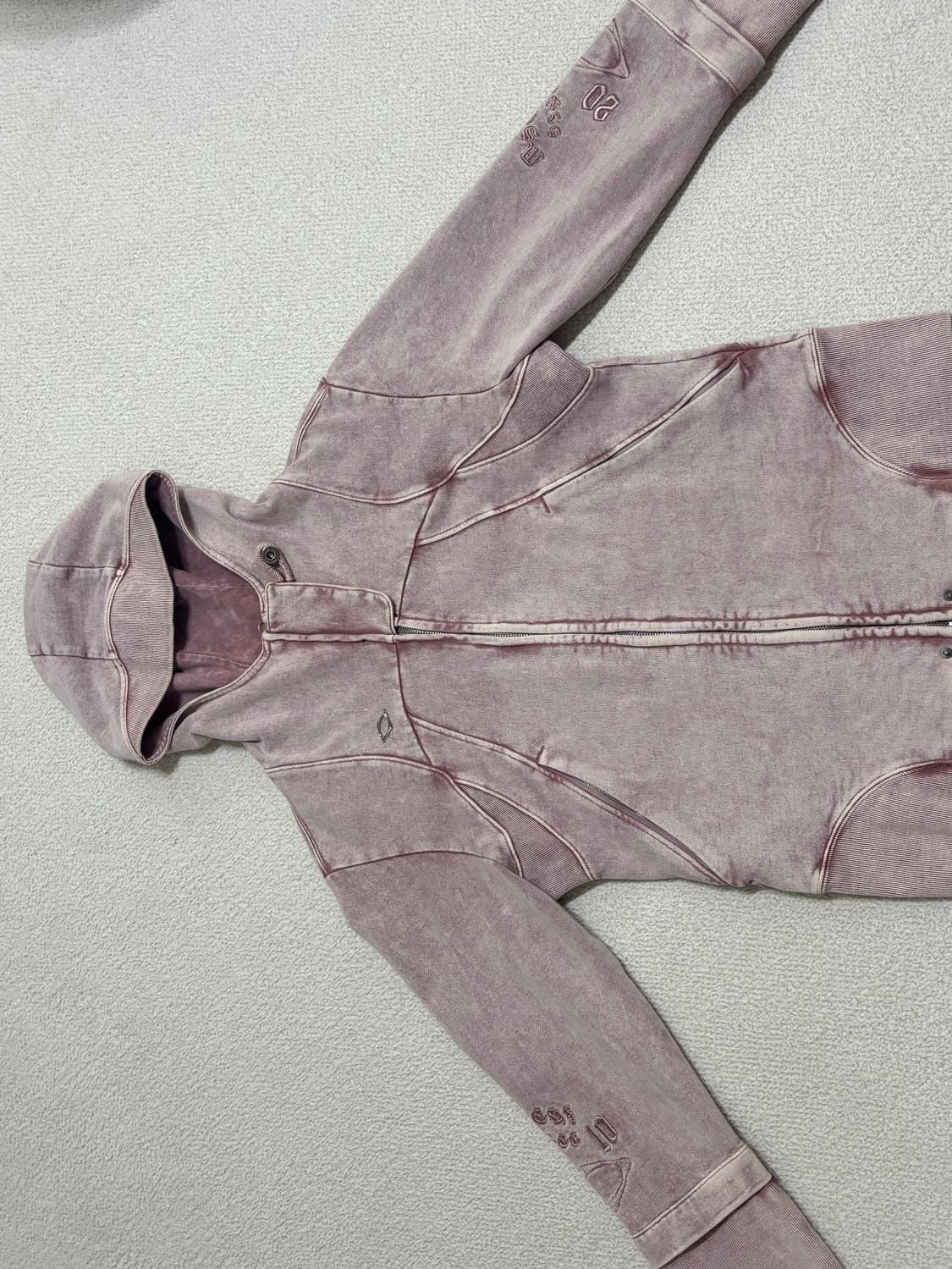 미스치프 컷 오프 후디 L 상품이미지5