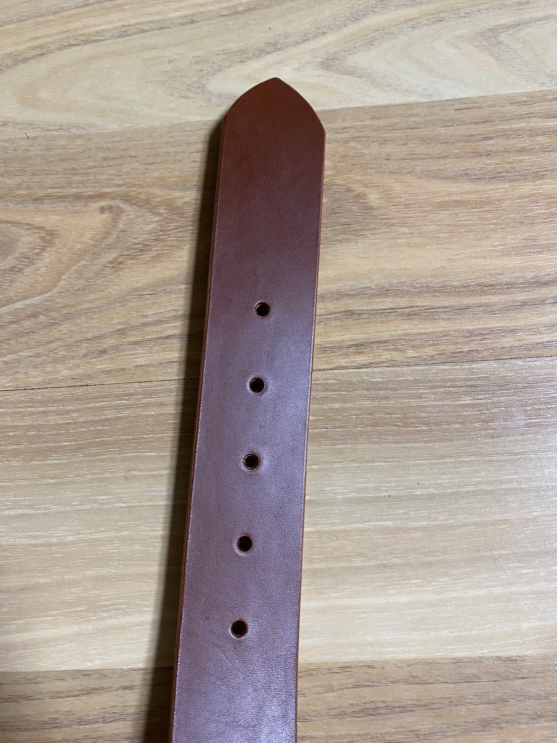 베지터블 레더 개리슨 벨트 브라운 34사이즈 (33-34사이즈) 상품이미지3