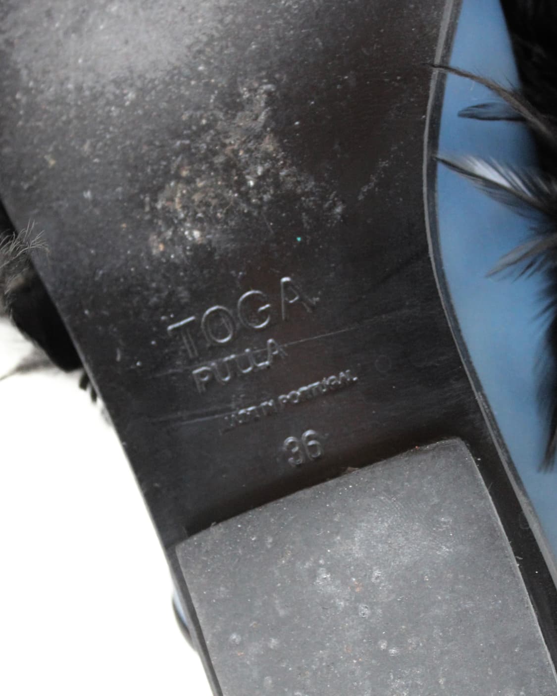 Toga pulla feather sling back shoes 상품이미지5