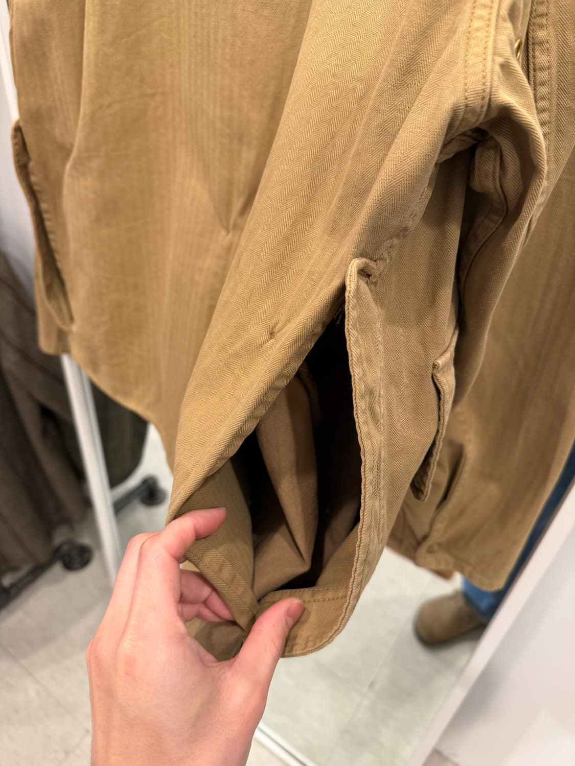 Eat Dust 빈티지 HBT 모호크 헌팅 자켓 (Portugal) 상품이미지8