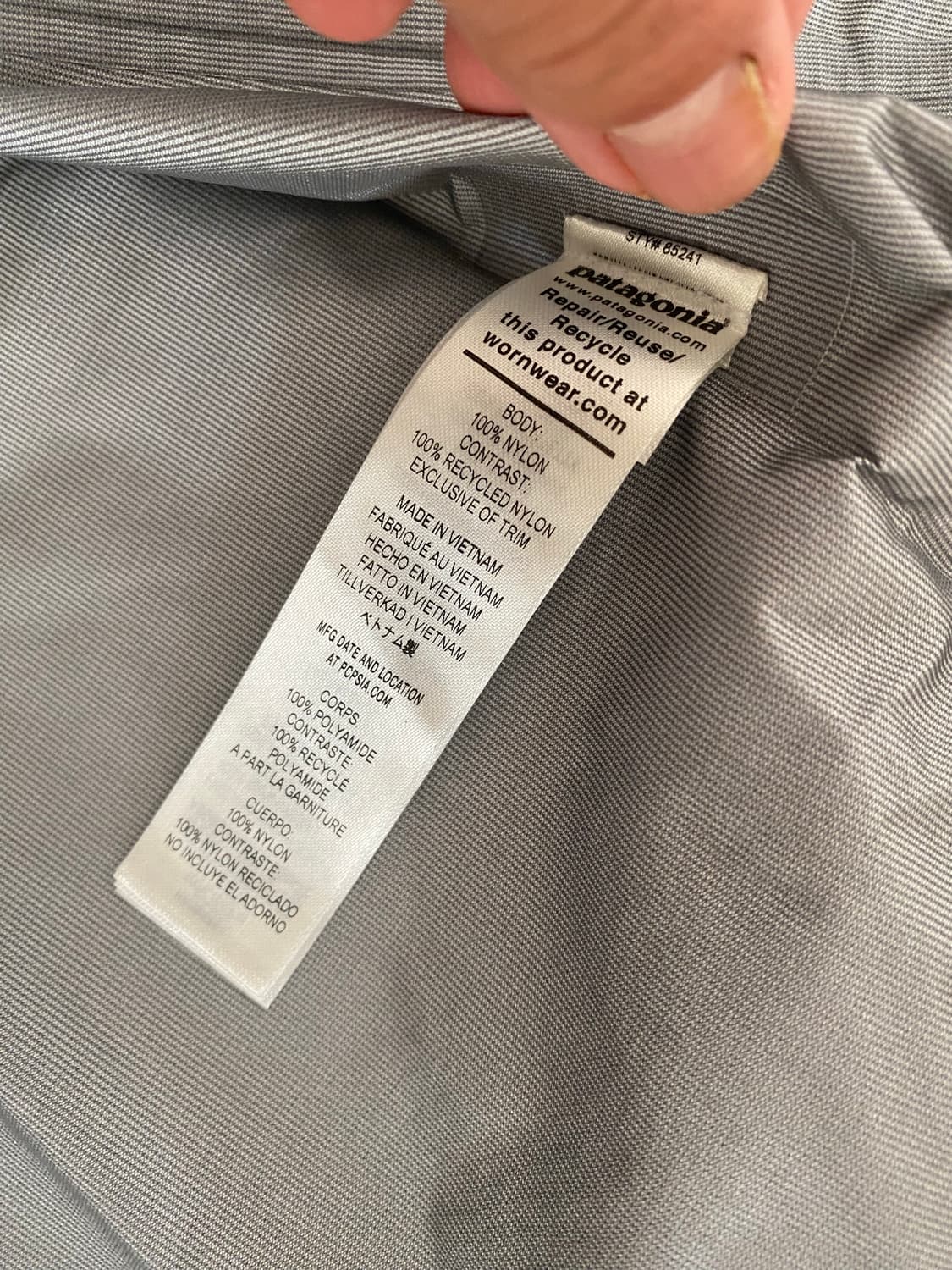 [M] 파타고니아 토렌쉘 3L 남성 자켓 블랙 새상품 상품이미지5