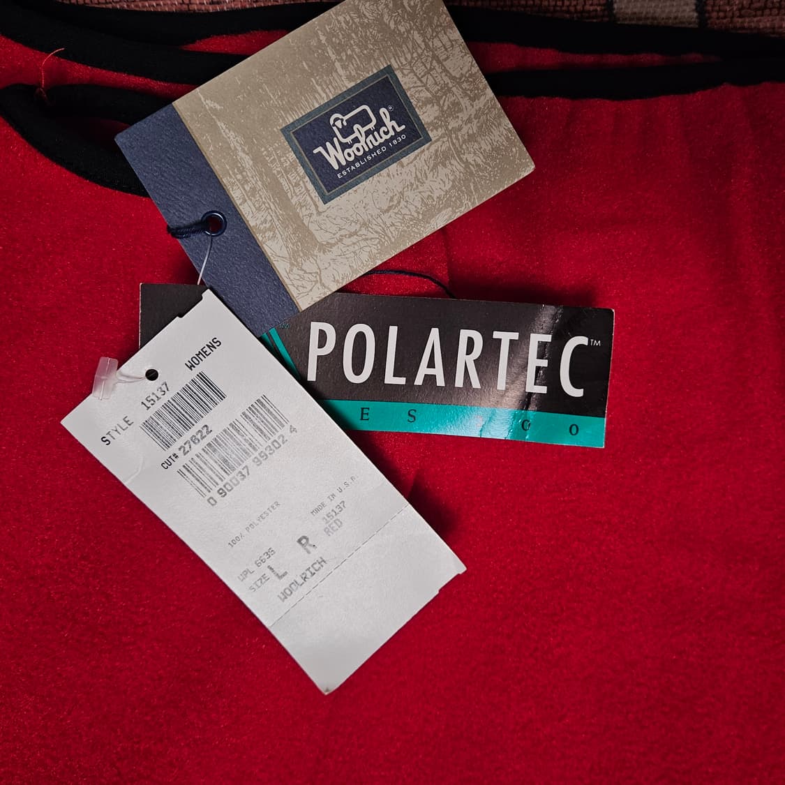 90s 울리치 폴라텍 신칠라 / 새제품 상품이미지3