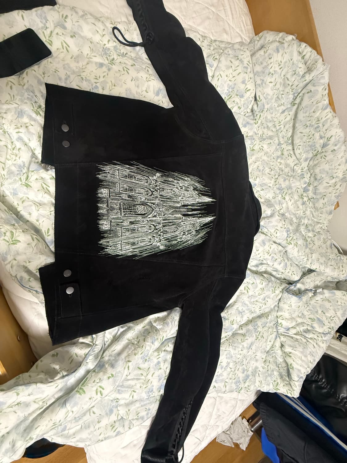 언더마이카 대성당 스웨이드 트러커 자켓 상품이미지3