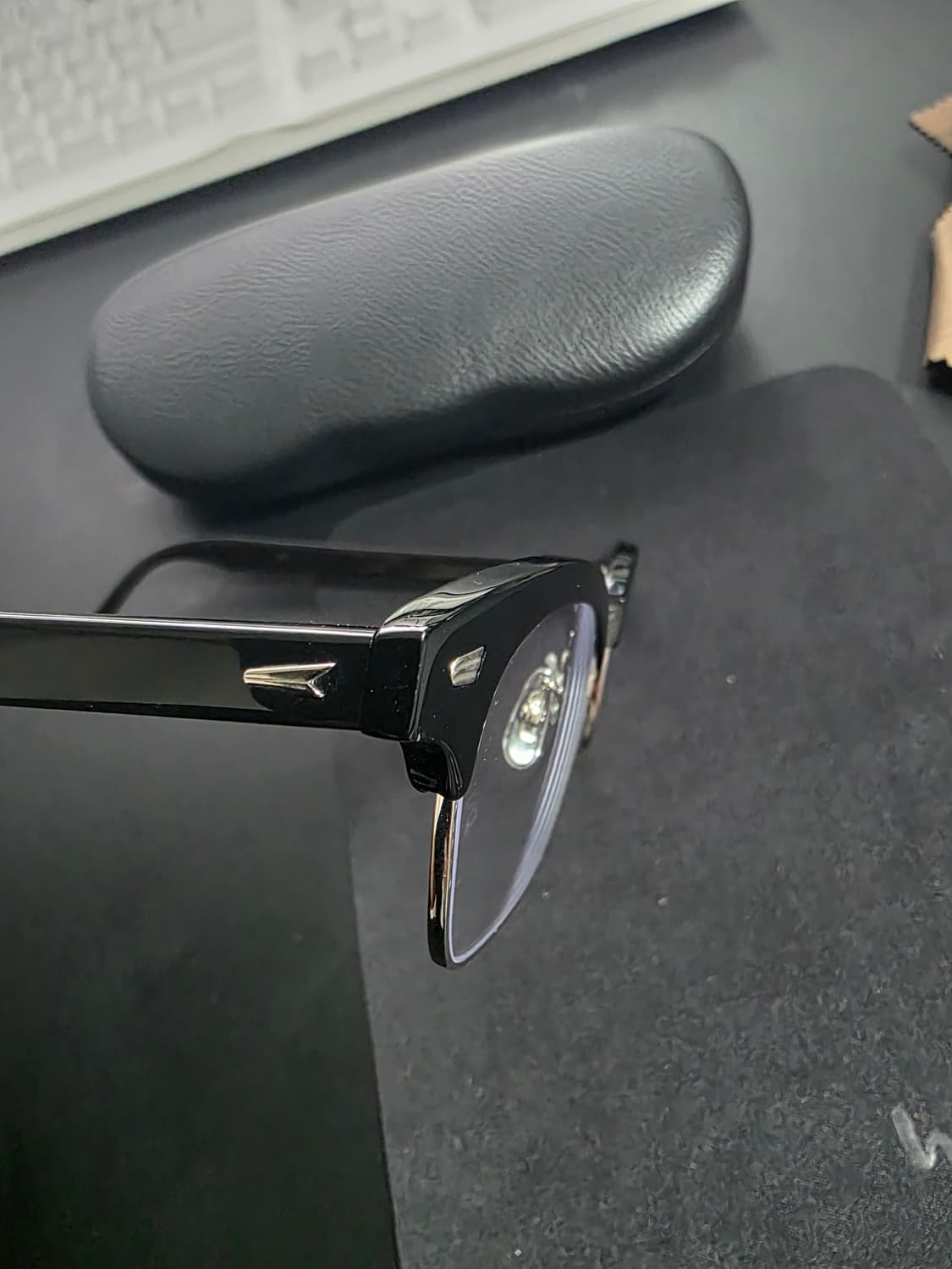 백산안경 폭시브로우 실버 상품이미지7