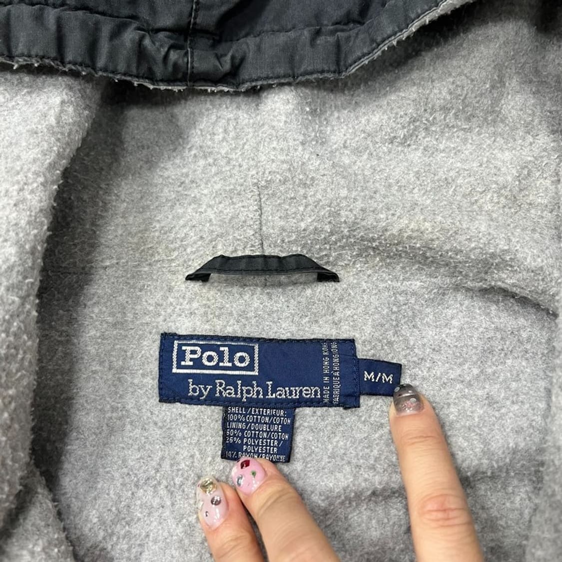 폴로랄프로렌 플리스 배색 자켓 v0657  상품이미지8