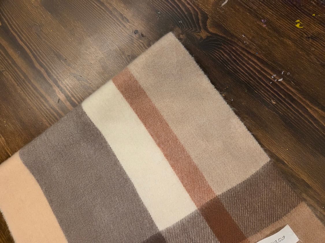 오파큐 클립 퓨어울 머플러 상품이미지3