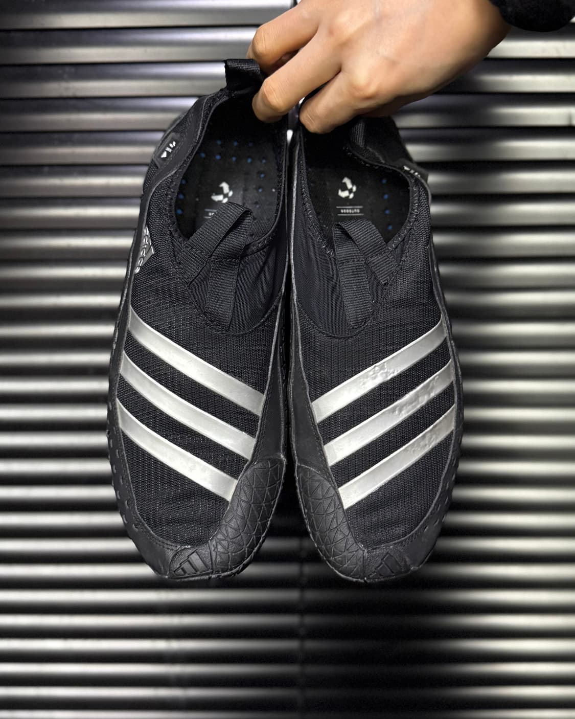 아디다스 아쿠아 슈즈 수영 계곡 골프 단화 삼선 295 슬립온 하이킹 상품이미지4