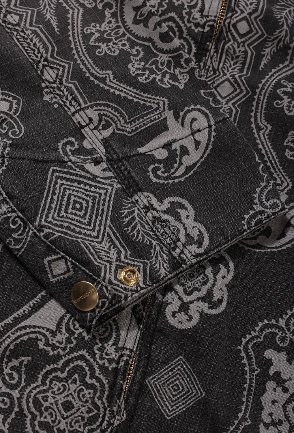 칼하트 WIP 디트로이트 자켓 (새상품) L 페이즐리 그레이 상품이미지6