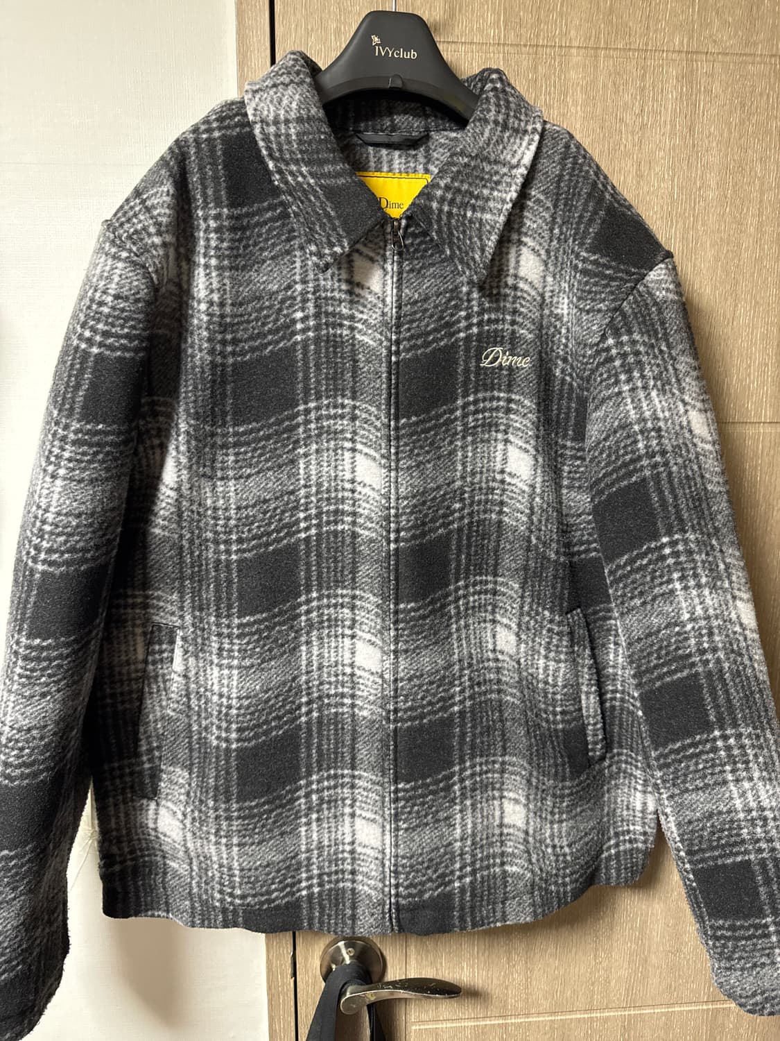 다임 플레이드 체크 자켓 상품이미지1
