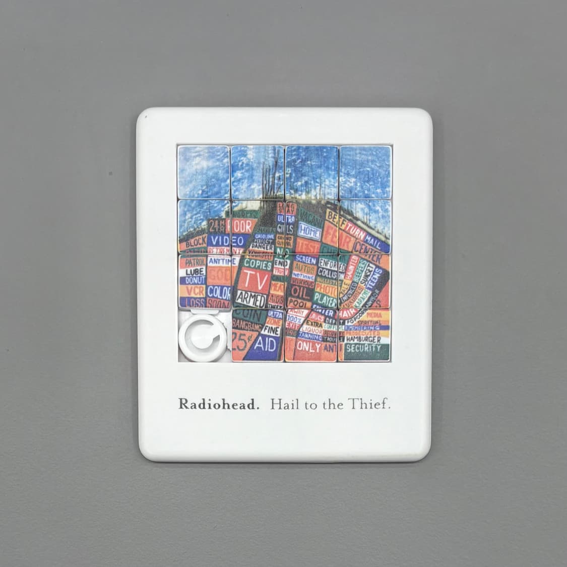 Radiohead promo puzzle 라디오헤드 프로모션 퍼즐 상품이미지1