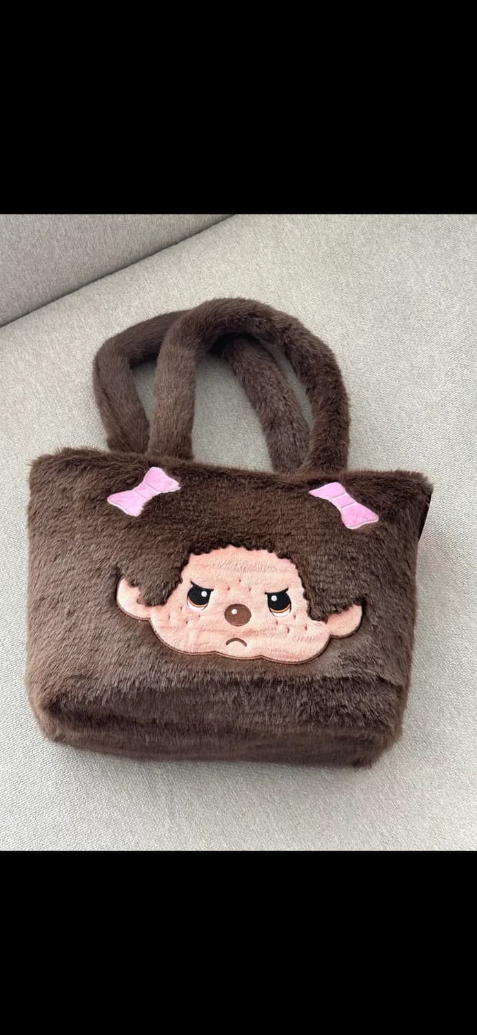 몬치치 퍼 토드백  상품이미지4