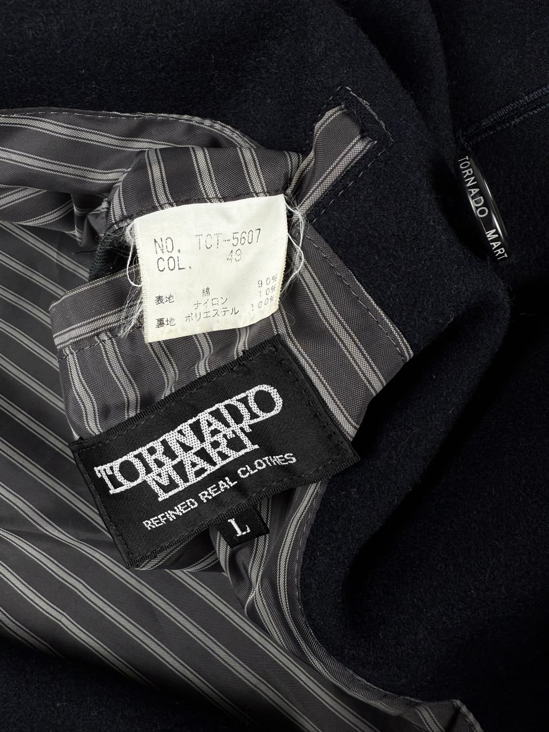 tornado mart 더블 브레스트 코트 상품이미지8