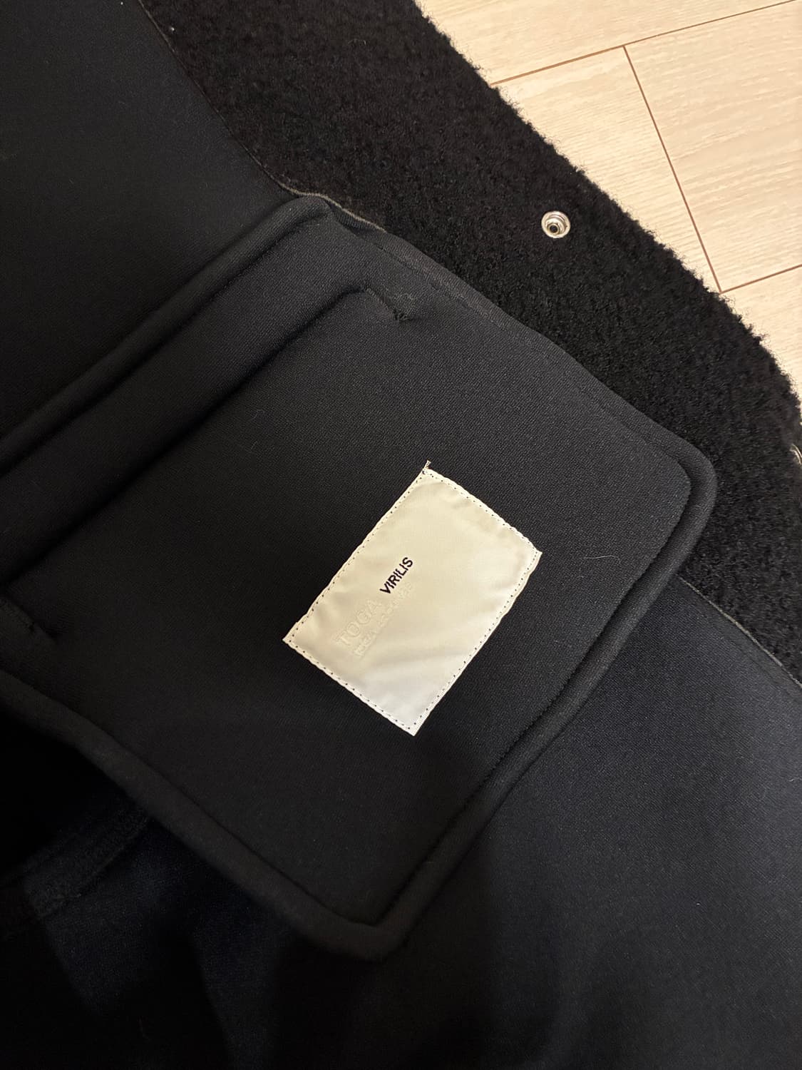 TOGA VIRILIS 토가 비릴리스 울 블루종 자켓 사이즈 50 상품이미지6