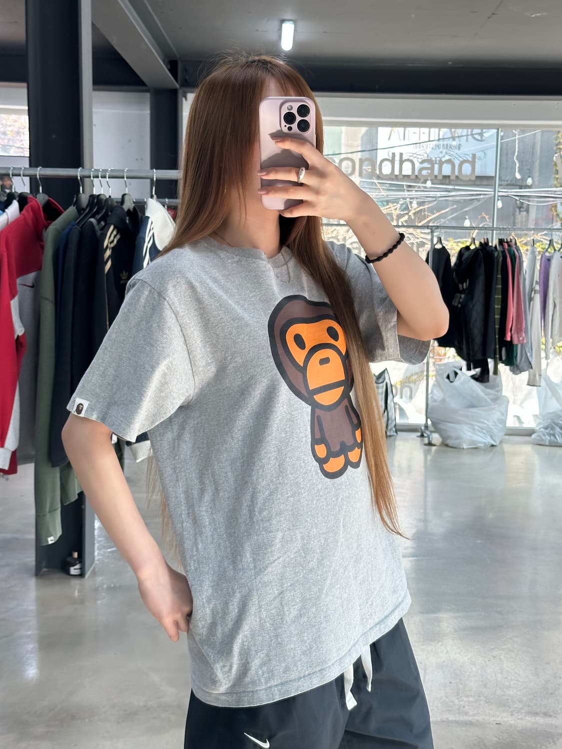 베이프 빅 베이비마일로 반팔티 상품이미지3