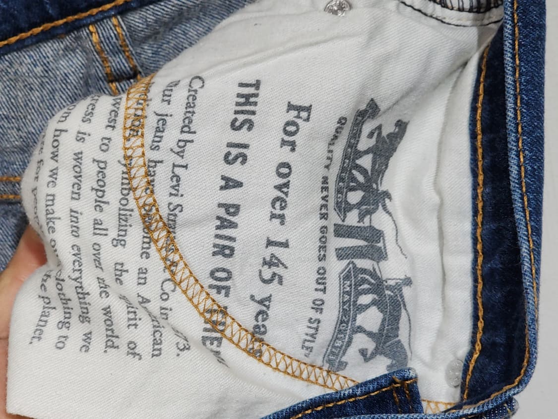 (30) 리바이스 511 청바지 연중청 스판 데님팬츠 145주년판  상품이미지3