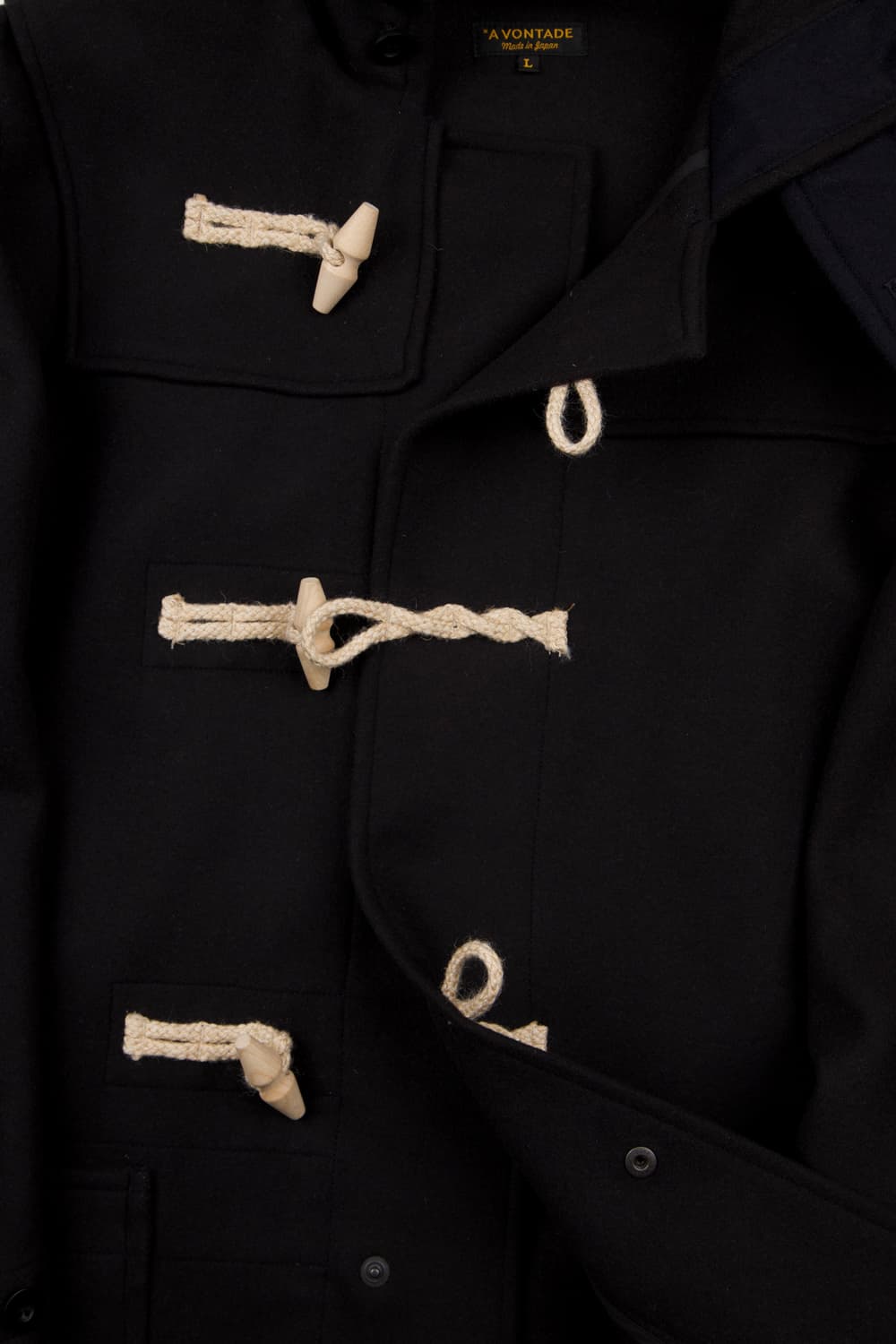 A VONTADE Lax R/N 더플코트 다크네이비 상품이미지2