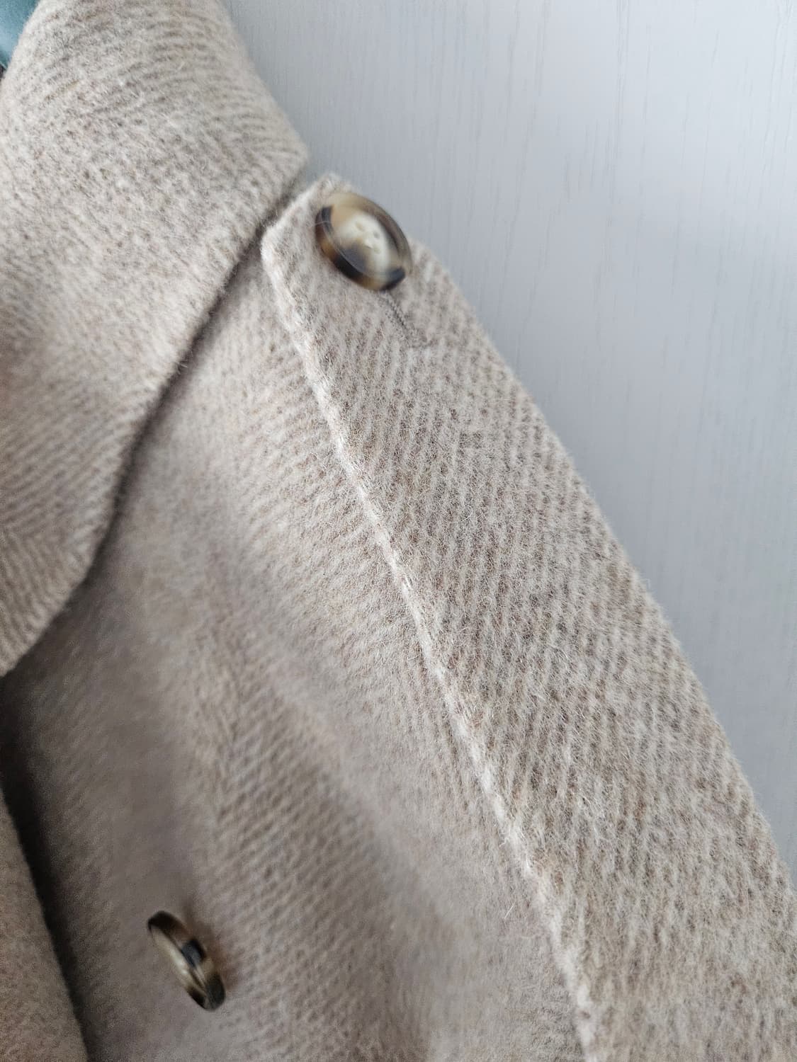 간절기용 라마 울 코트 상품이미지4