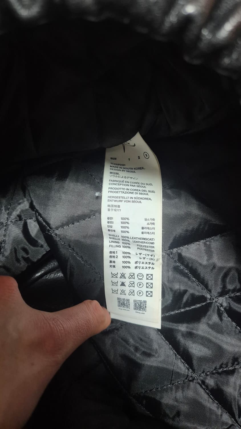 떠그클럽 빅 락 레더자켓 3사이즈 상품이미지5