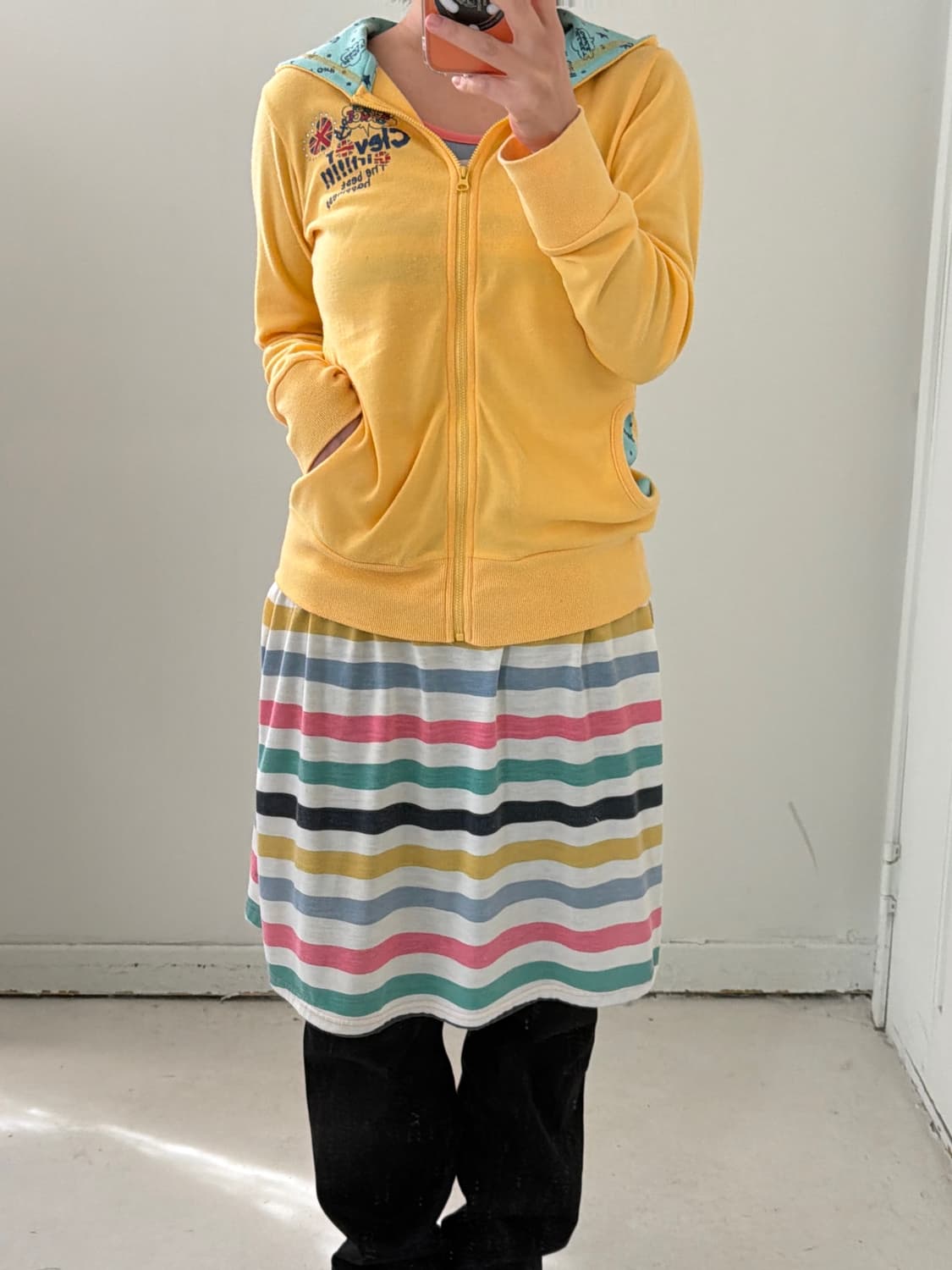 일본빈티지 하구미 스트라이프 나시원피스 상품이미지7