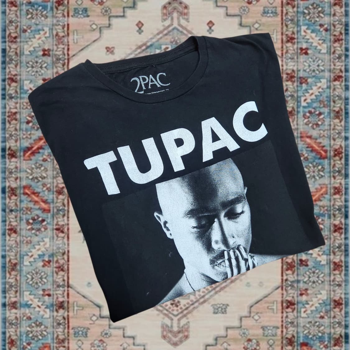 2PAC Trust nobody 빈티지 그래픽 티셔츠 (L) 상품이미지3