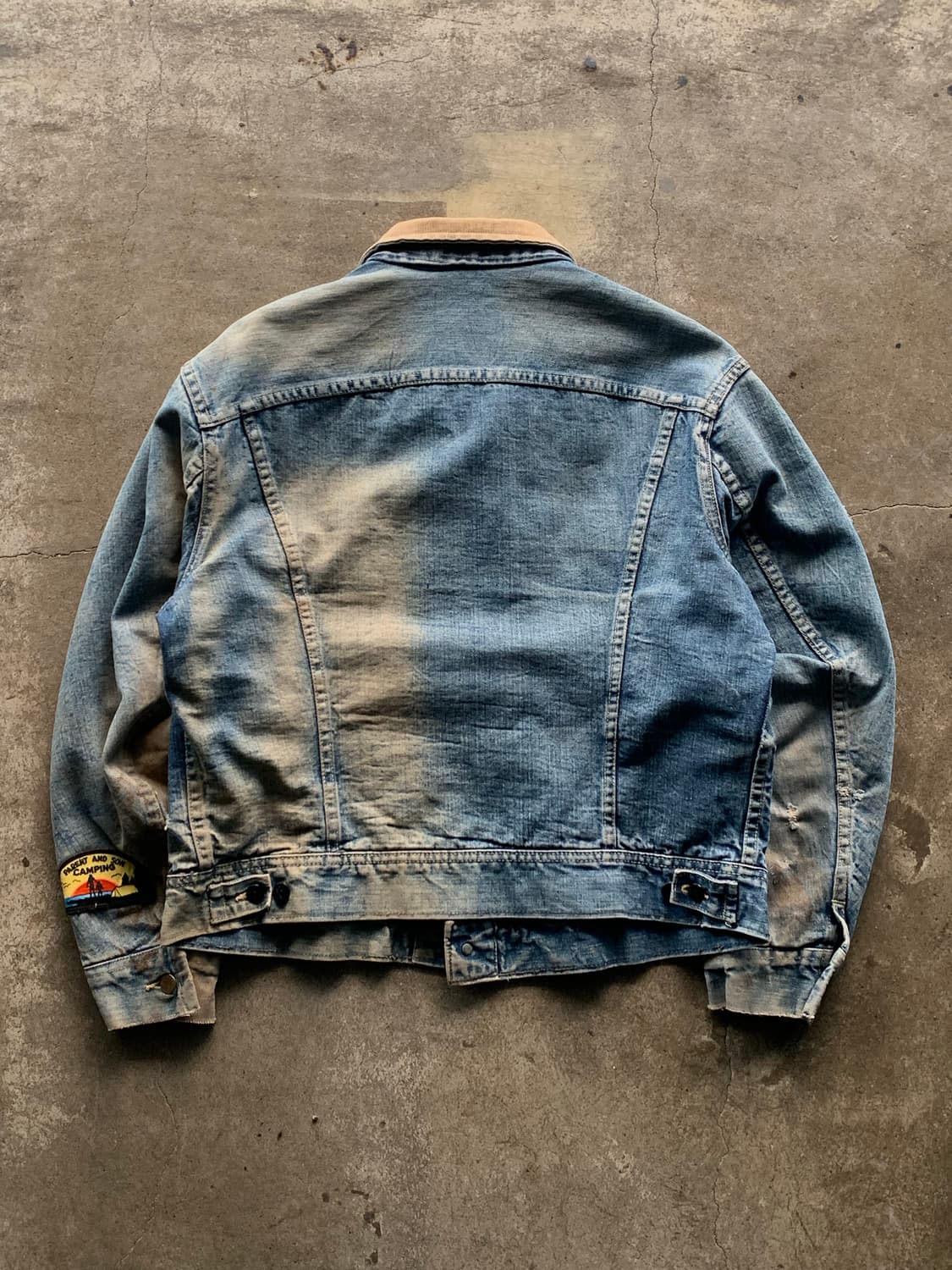 70s Lee Riders 스톰라이더 101-LJ 데님 트러커 자켓 상품이미지8