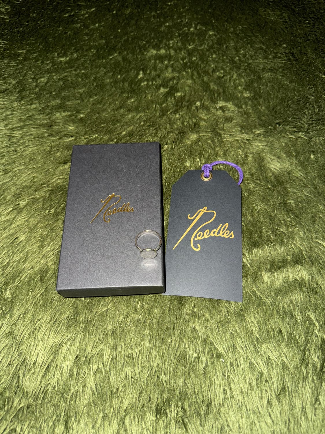 [17] NEEDLES 니들스 스마일 로고 실버 925 반지 링 상품이미지3