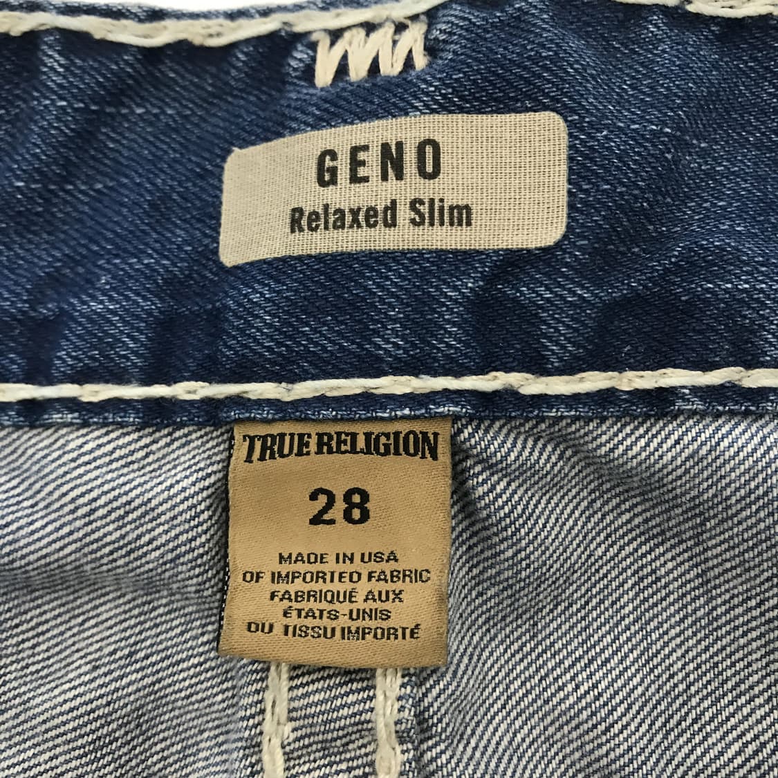 트루릴리전 USA GENO 릴렉시드슬림 청바지 [28] 상품이미지6