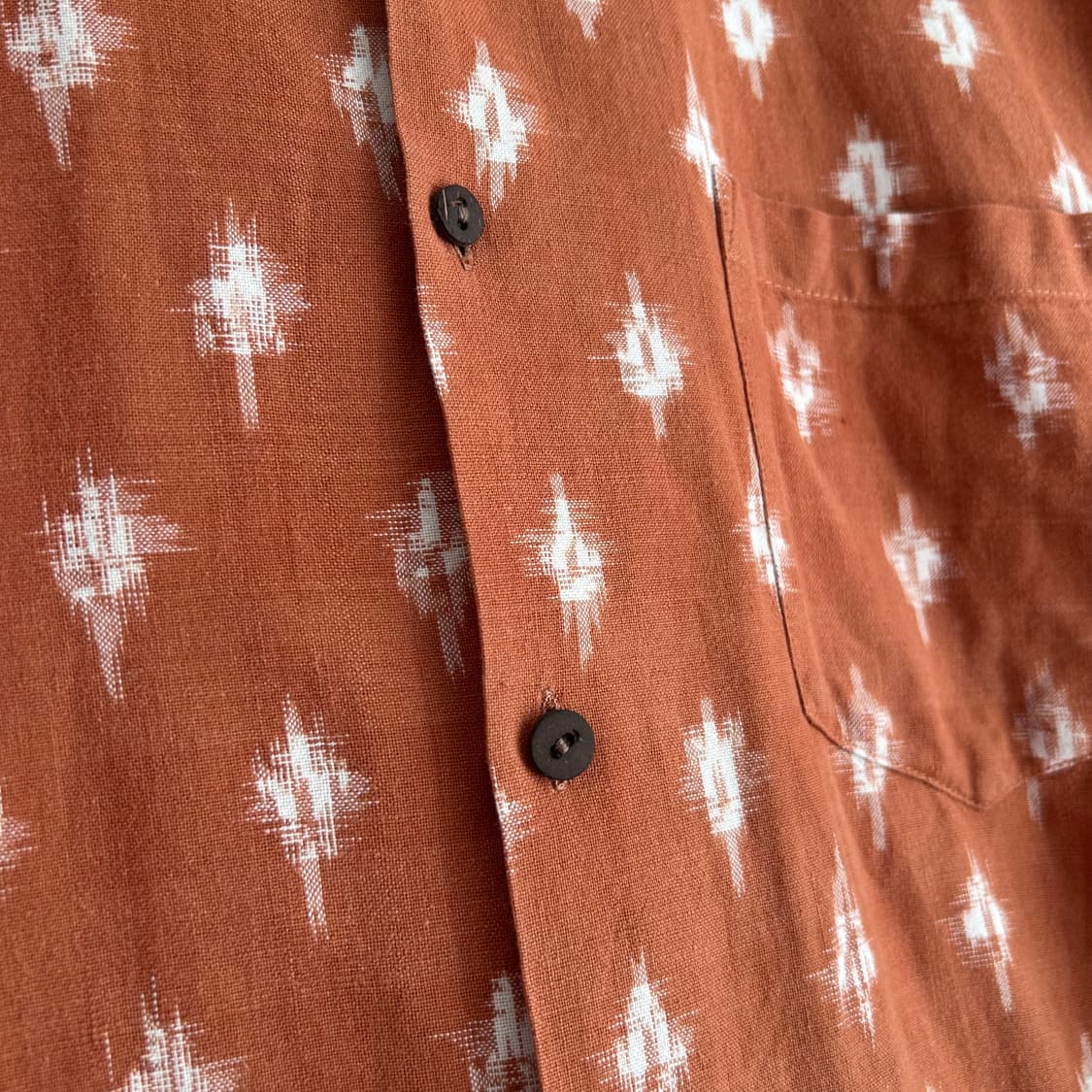 Japan Vintage Brown Shirts 상품이미지3