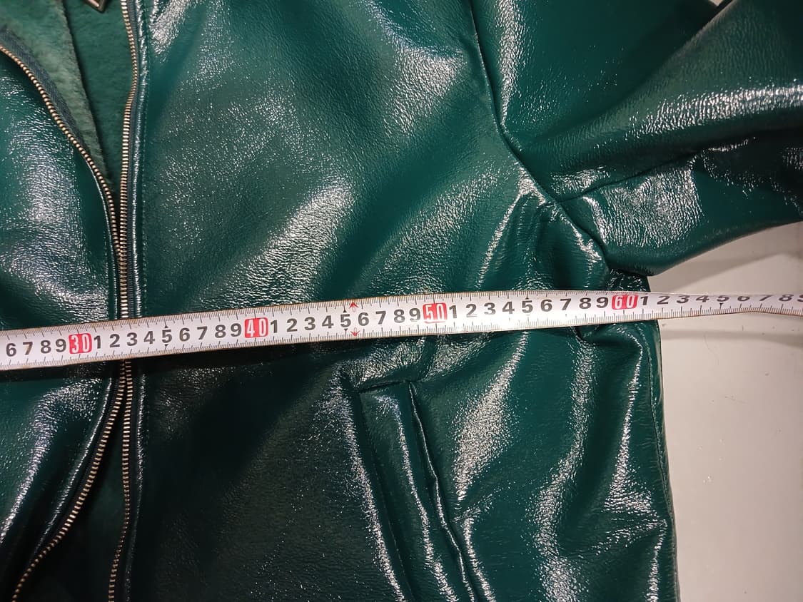 데쟈뷰 무스탕  그린 자켓 상품이미지4