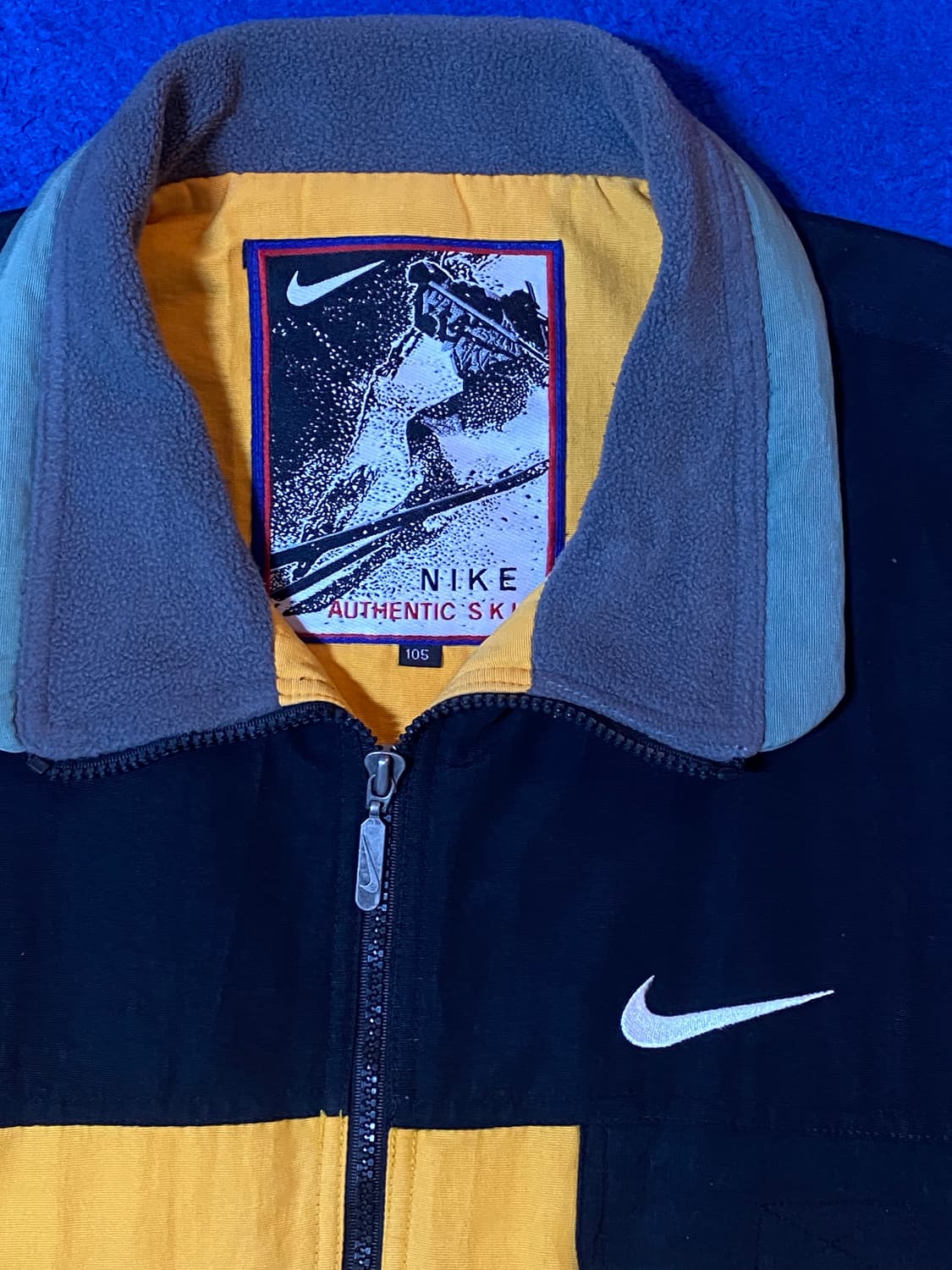 Nike 나이키 빈티지 올드스쿨 노란색 스키 자켓 105 상품이미지3