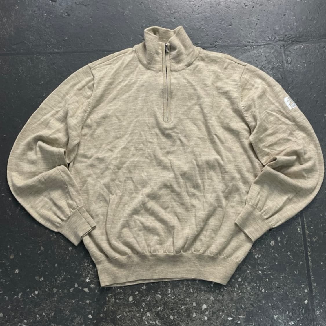 100 풋조이 반집업 니트  상품이미지1