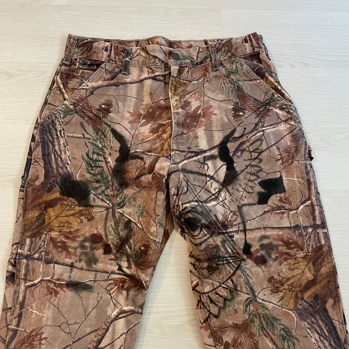 칼하트 리얼트리 카모 싱글니 팬츠 상품이미지5