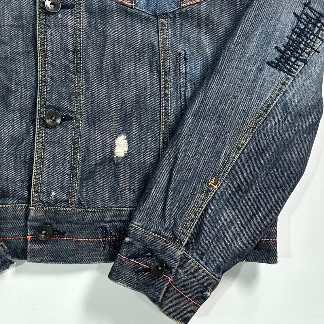VTG 워시드 데님 자켓  상품이미지3