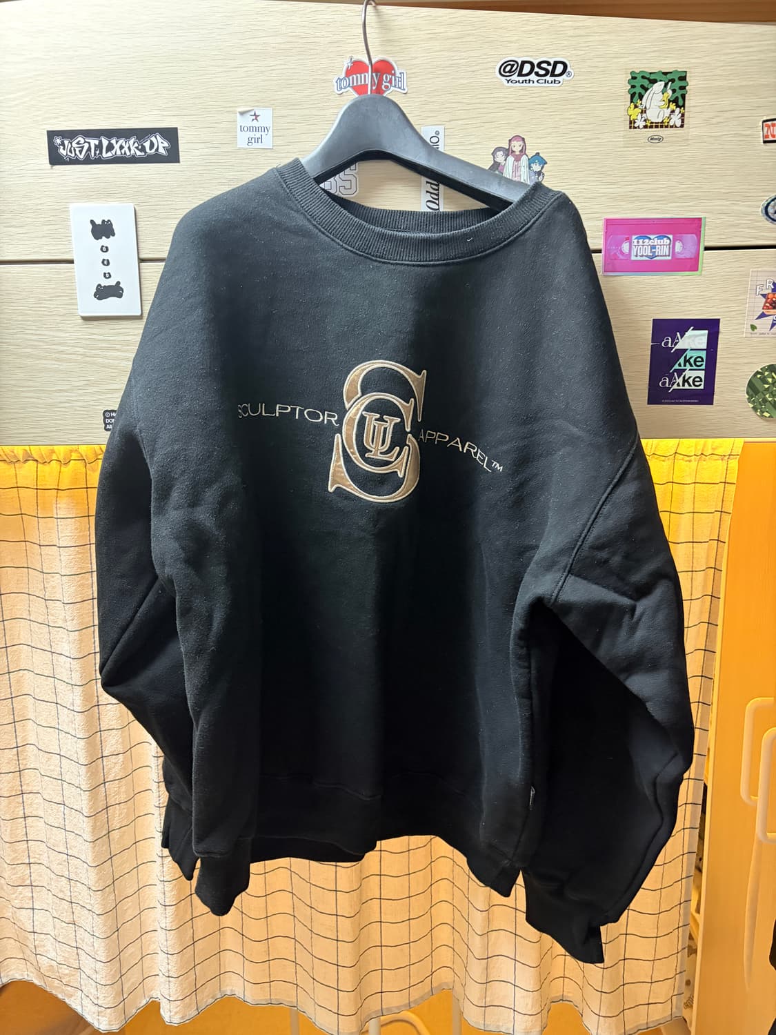 스컬프터 기모 맨투맨 상품이미지1