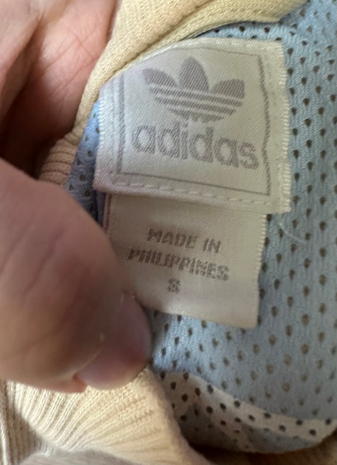 아디다스 빈티지 브라운삼선 만국기트랙탑져지 S 상품이미지3