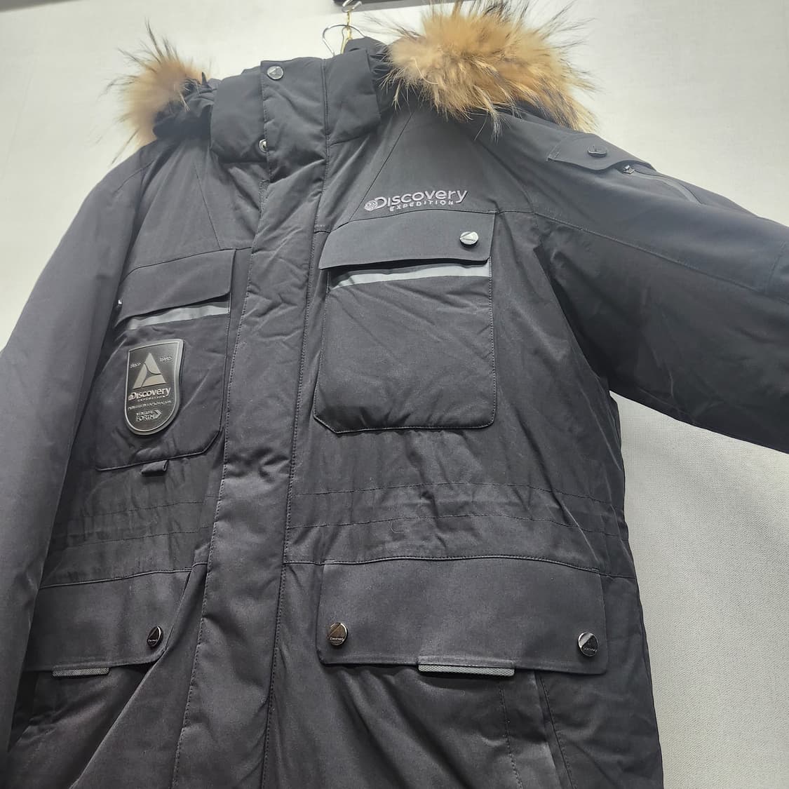 디스커버리 익스페디션 너구리털 구스다운 패딩 100(XL) 상품이미지3