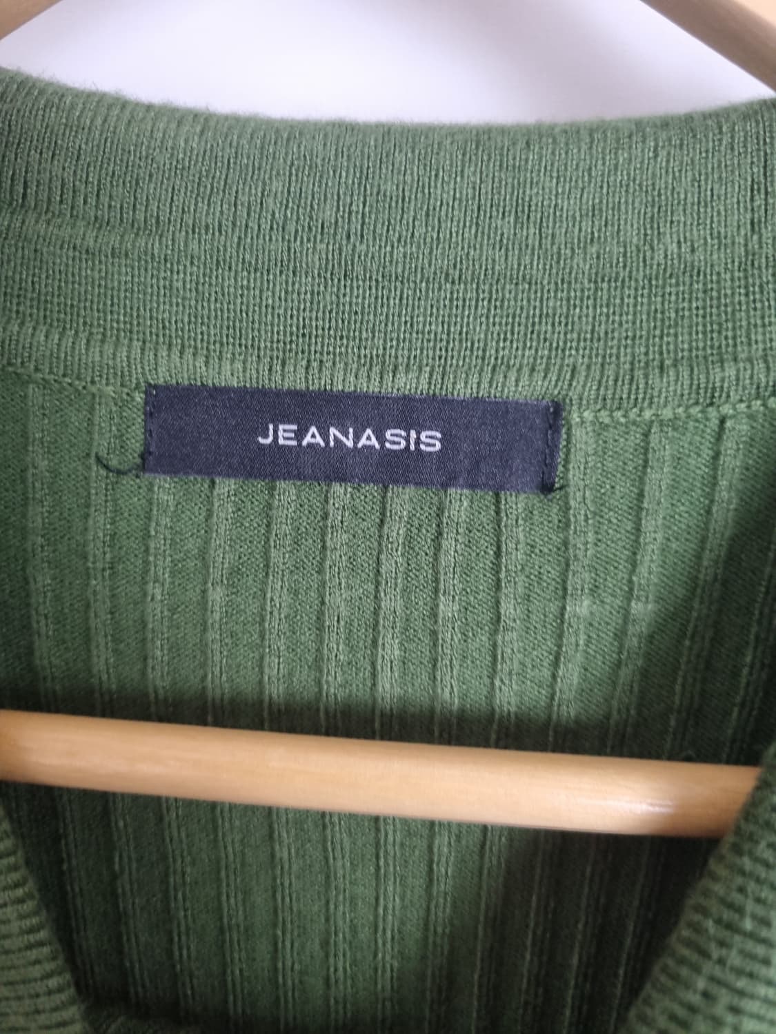 JEANASIS 지나시스 카키 롱원피스 상품이미지8