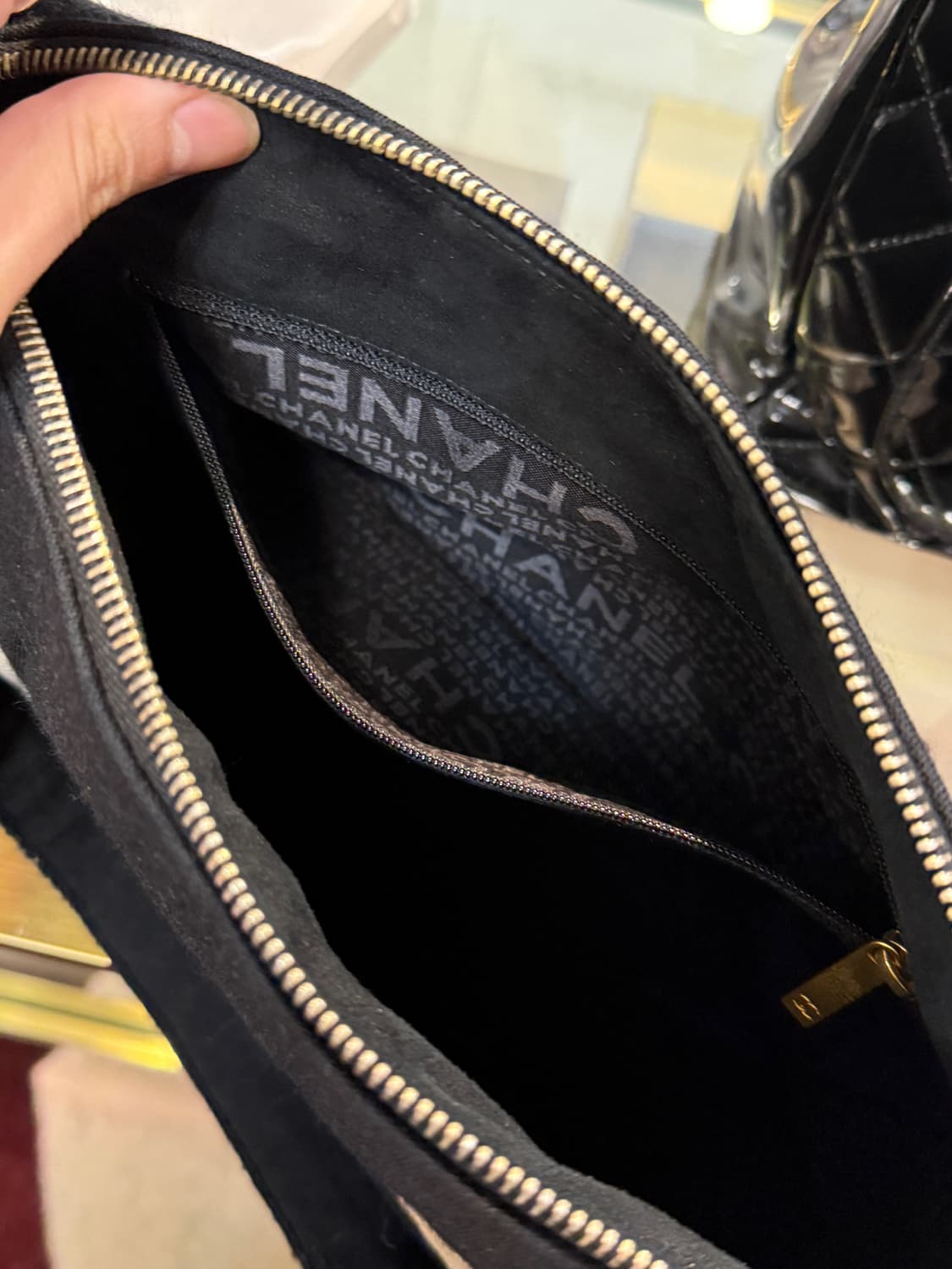 샤넬 초코바 패브릭 숄더백(빈티지) 상품이미지8