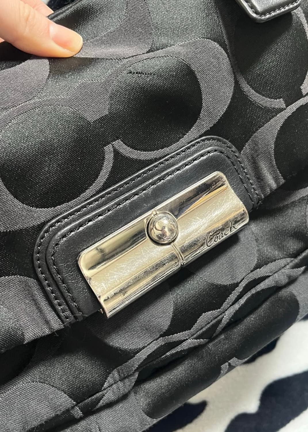 vintage coach shoulder bag 상품이미지10