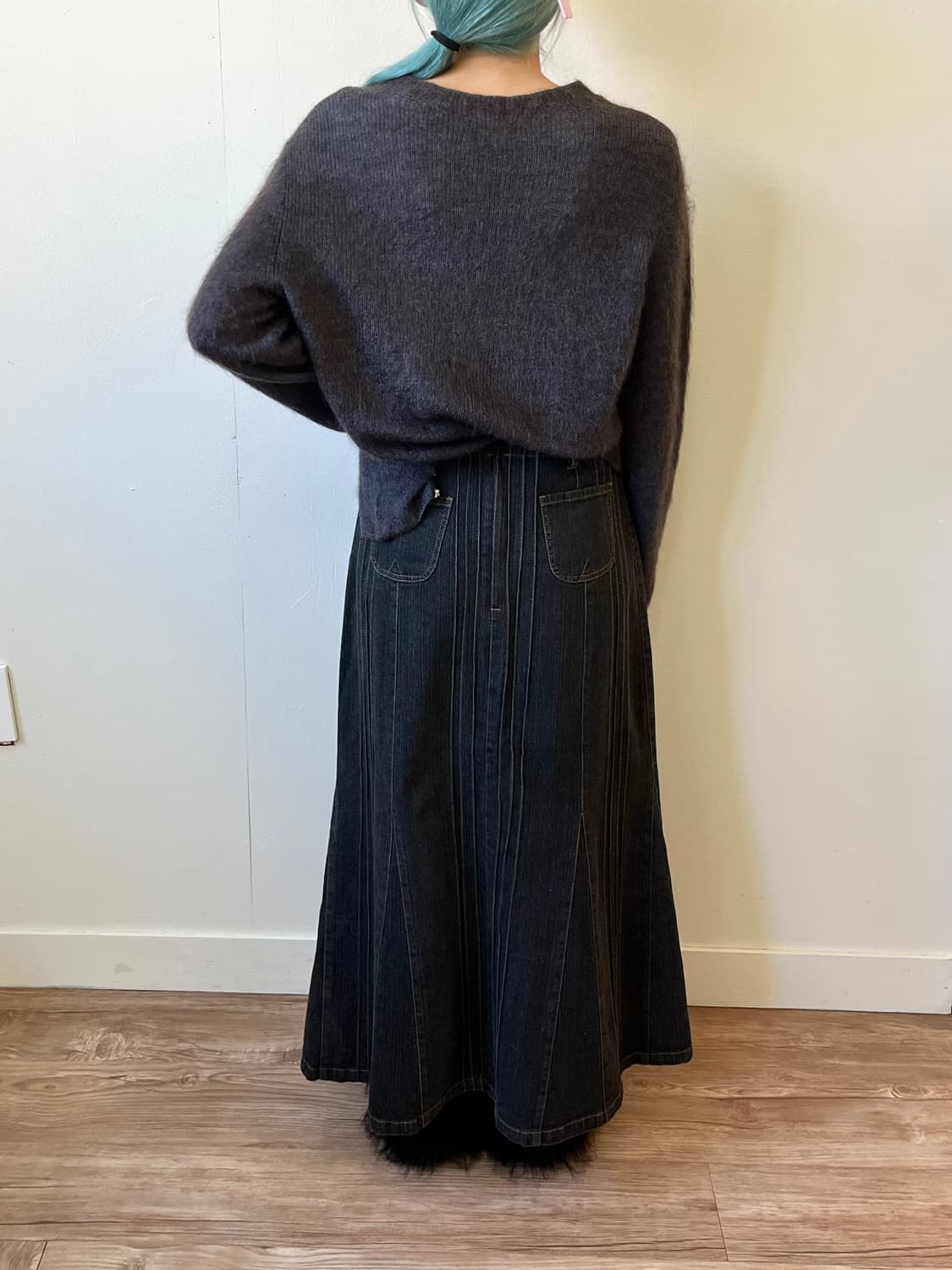 ThaLia 스톤블루 스웨터 상품이미지9