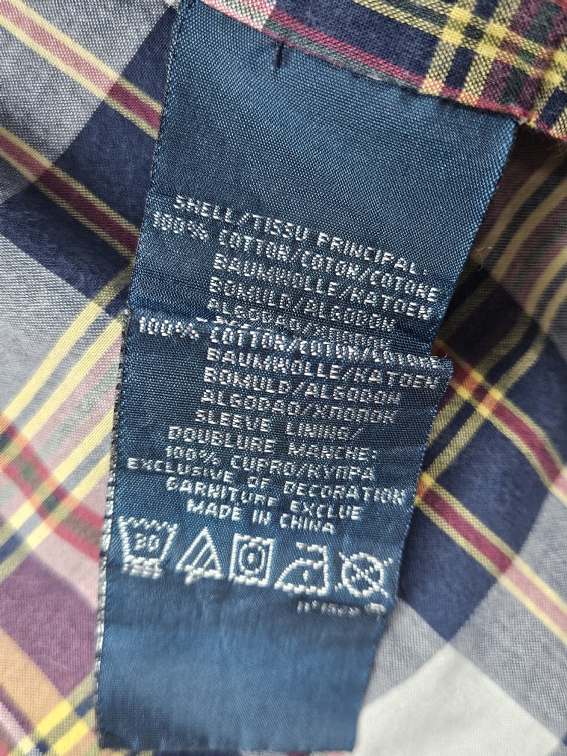 폴로랄프로렌 다잉 워시드 스윙탑 블루종 자켓 ( 2XL ) / 9938 상품이미지9