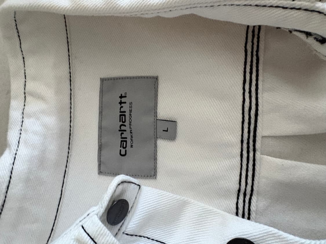 칼하트 wip 초크셔츠 흰색 L 상품이미지2