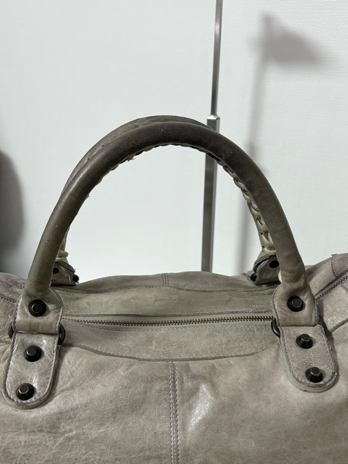 발렌시아가 워크 모터백 토프그레이 상품이미지7