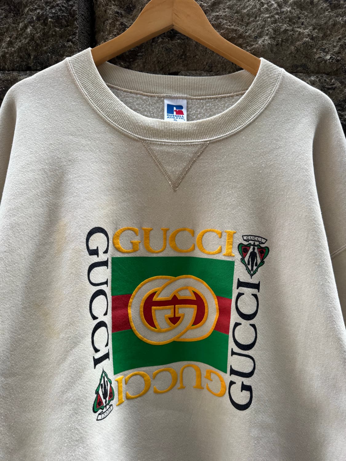 90-00s 러셀 구찌 부틀렉 맨투맨 상품이미지3