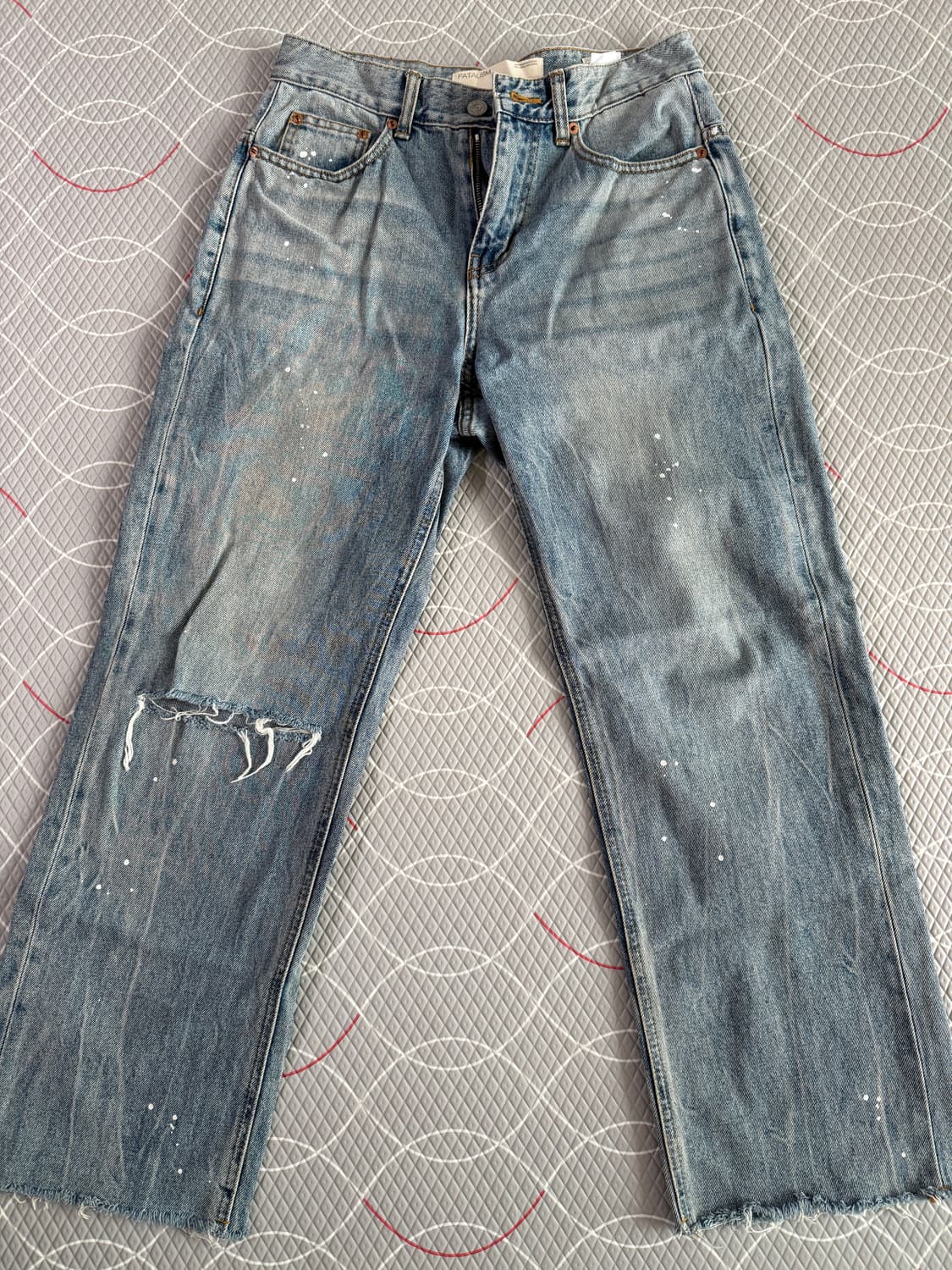 페이탈리즘 0237 trabus paint jeans 상품이미지2
