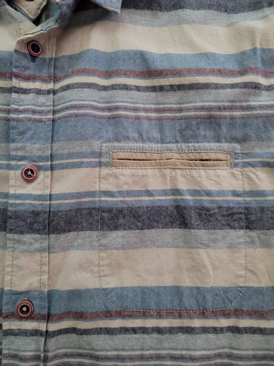 시리즈 Series 에스닉 스트라이프 간절기 체크셔츠 100사이즈 상품이미지4