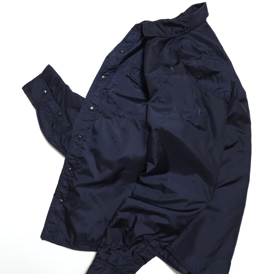 아스페시 Aspesi 써모어 경량 패디드 셔츠 자켓 네이비 상품이미지3