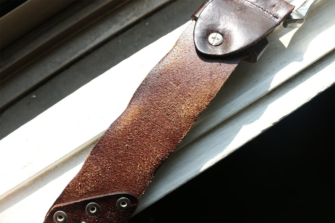 빈티지 스터드 레더 벨트  상품이미지9