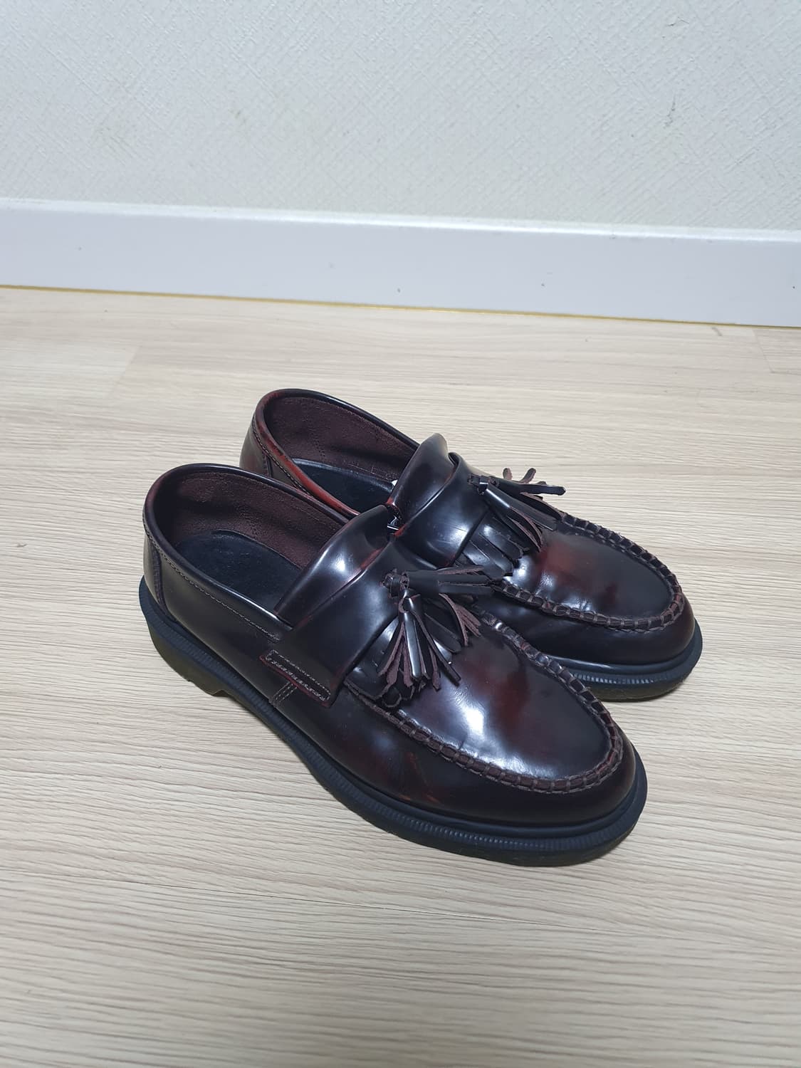 닥터마틴 아드리안 버건디 로퍼 260 상품이미지2